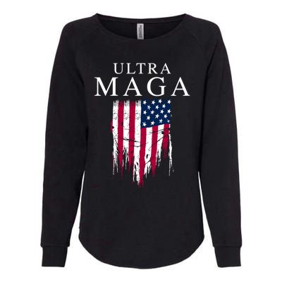 Ultra Maga Womens California Wash Sweatshirt