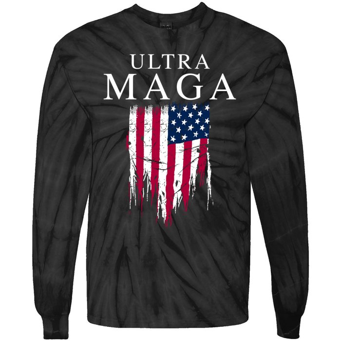 Ultra Maga Tie-Dye Long Sleeve Shirt