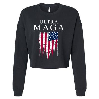 Ultra Maga Cropped Pullover Crew