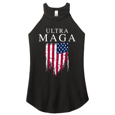 Ultra Maga Women's Perfect Tri Rocker Tank