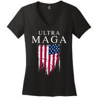 Ultra Maga Women's V-Neck T-Shirt