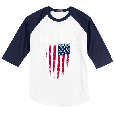 Ultra Maga Baseball Sleeve Shirt