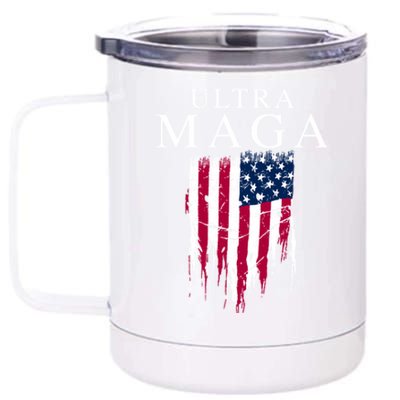 Ultra Maga 12 oz Stainless Steel Tumbler Cup