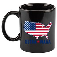 Ultra Maga United States Map 11oz C Handle Ceramic Mug