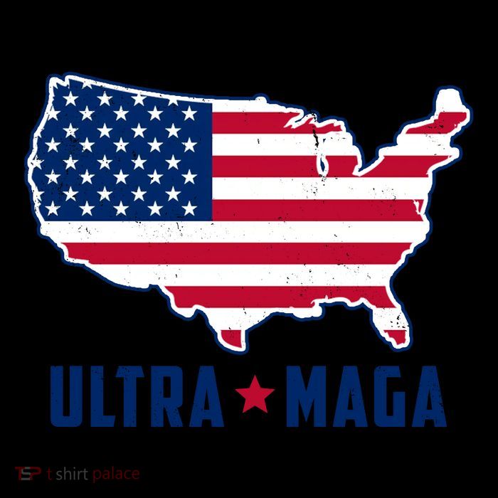 Ultra Maga United States Map 16 in Basic Backpack