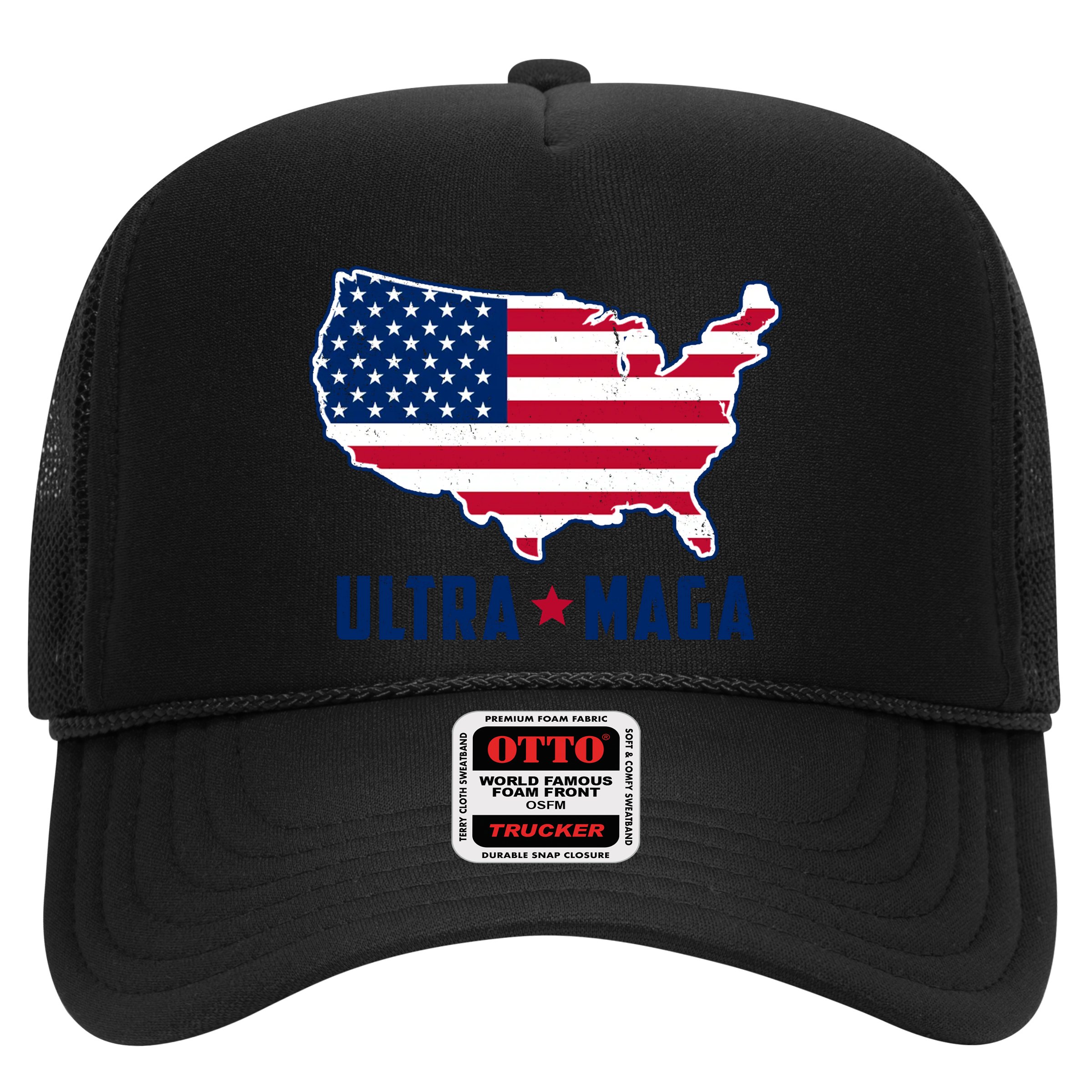 Ultra Maga United States Map Hat