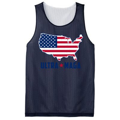 Ultra Maga United States Map Mesh Reversible Basketball Jersey Tank