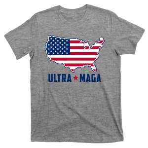 Ultra Maga United States Map T-Shirt