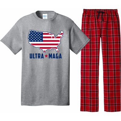 Ultra Maga United States Map Pajama Set