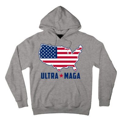 Ultra Maga United States Map Tall Hoodie