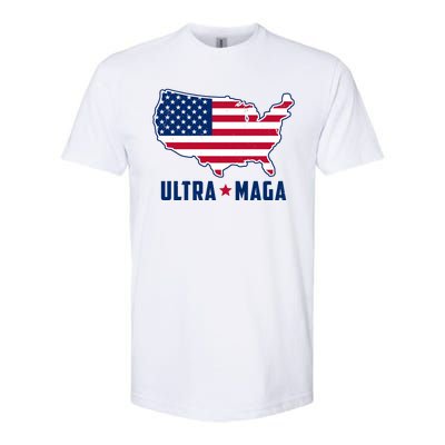 Ultra Maga United States Map Softstyle® CVC T-Shirt