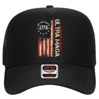 Ultra Maga 1776 We The People High Crown Mesh Back Trucker Hat