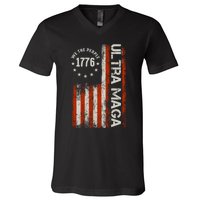 Ultra Maga 1776 We The People V-Neck T-Shirt