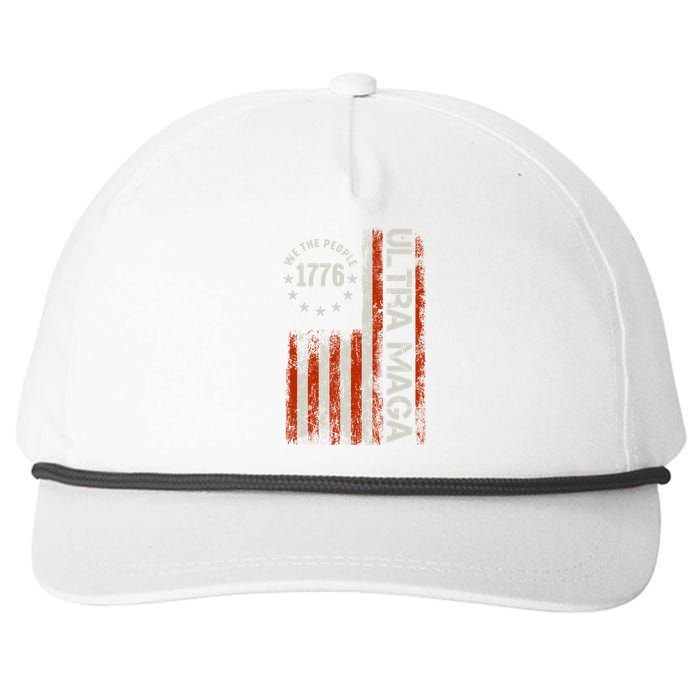 Ultra Maga 1776 We The People Snapback Five-Panel Rope Hat