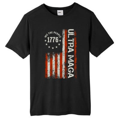 Ultra Maga 1776 We The People Tall Fusion ChromaSoft Performance T-Shirt