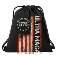 Ultra Maga 1776 We The People Drawstring Bag