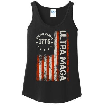 Ultra Maga 1776 We The People Ladies Essential Tank