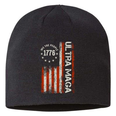 Ultra Maga 1776 We The People Sustainable Beanie