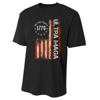 Ultra Maga 1776 We The People Performance Sprint T-Shirt