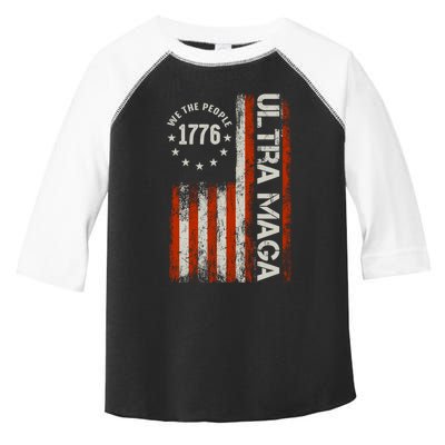 Ultra Maga 1776 We The People Toddler Fine Jersey T-Shirt