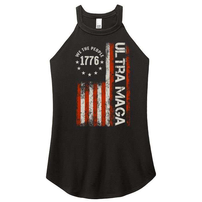 Ultra Maga 1776 We The People Women's Perfect Tri Rocker Tank