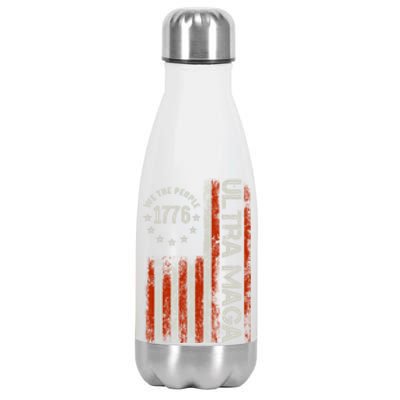 Ultra Maga 1776 We The People Stainless Steel Insulated Water Bottle