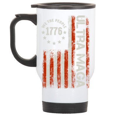 Ultra Maga 1776 We The People Stainless Steel Travel Mug