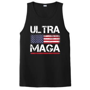 Ultra Maga US Flag American Flag 1 PosiCharge Competitor Tank