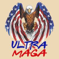 Ultra Maga USA Eagle Drawstring Bag