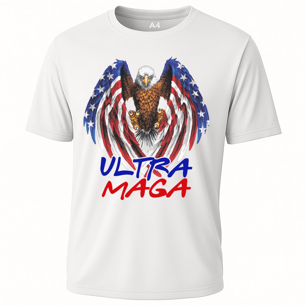 Ultra Maga USA Eagle Performance Shirt