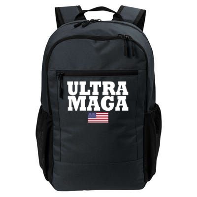 Ultra Maga United Staes Flag Daily Commute Backpack