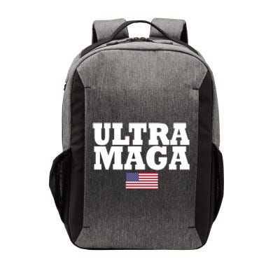 Ultra Maga United Staes Flag Vector Backpack