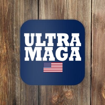 Ultra Maga United Staes Flag Coaster