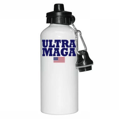 Ultra Maga United Staes Flag Aluminum Water Bottle