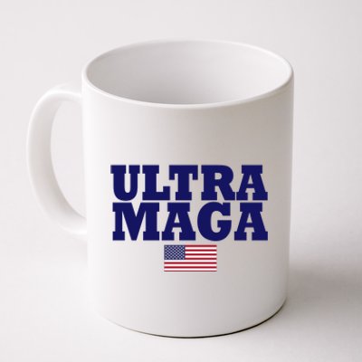 Ultra Maga United Staes Flag Coffee Mug