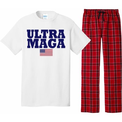 Ultra Maga United Staes Flag Pajama Set