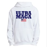 Ultra Maga United Staes Flag Urban Pullover Hoodie