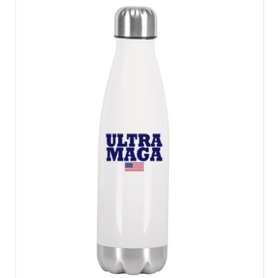 Ultra Maga United Staes Flag Stainless Steel Insulated Water Bottle