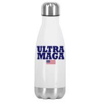 Ultra Maga United Staes Flag Stainless Steel Insulated Water Bottle