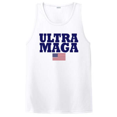 Ultra Maga United Staes Flag PosiCharge Competitor Tank