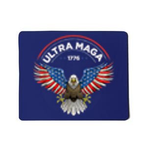 Ultra Maga US Flag Top American Gifzs Ultra Mega Mousepad