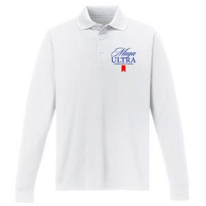 Ultra Maga Performance Long Sleeve Polo