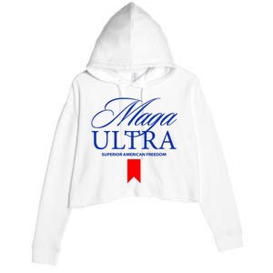 Ultra Maga Crop Fleece Hoodie