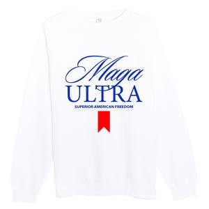 Ultra Maga Premium Crewneck Sweatshirt