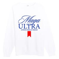 Ultra Maga Premium Crewneck Sweatshirt