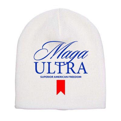 Ultra Maga Short Acrylic Beanie