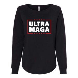 Ultra MAGA | Make America Great Again Womens California Wash Sweatshirt