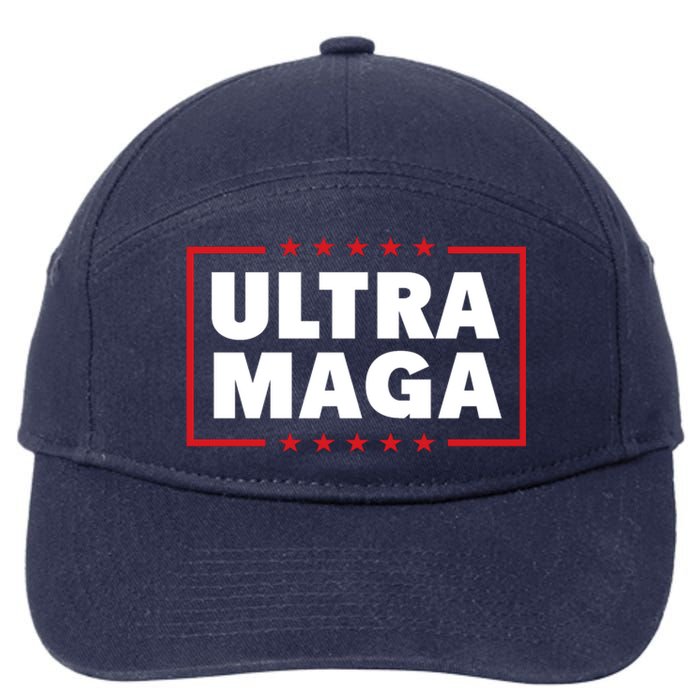 Ultra MAGA | Make America Great Again 7-Panel Snapback Hat