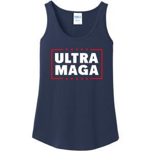 Ultra MAGA | Make America Great Again Ladies Essential Tank