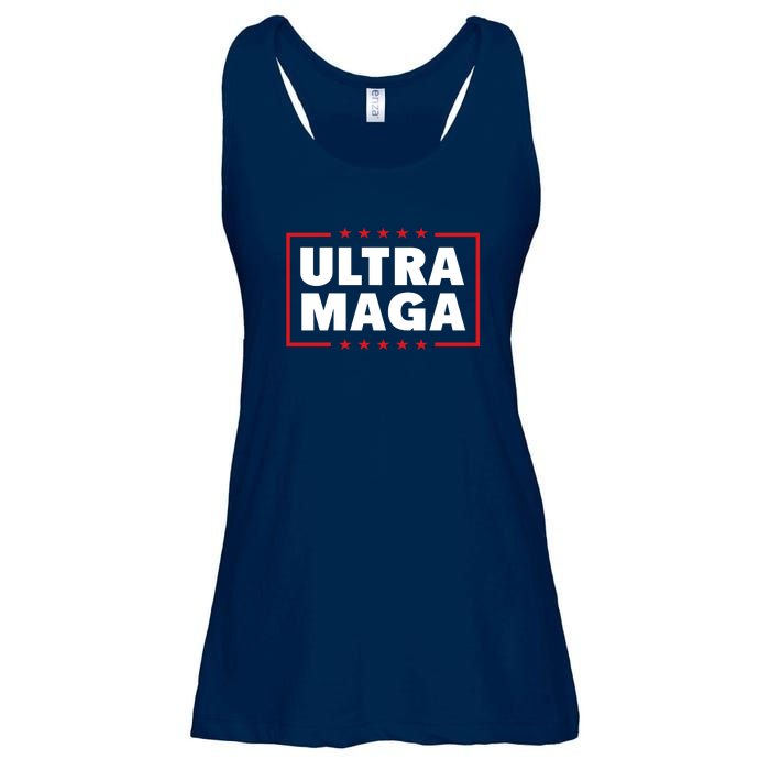 Ultra MAGA | Make America Great Again Ladies Essential Flowy Tank